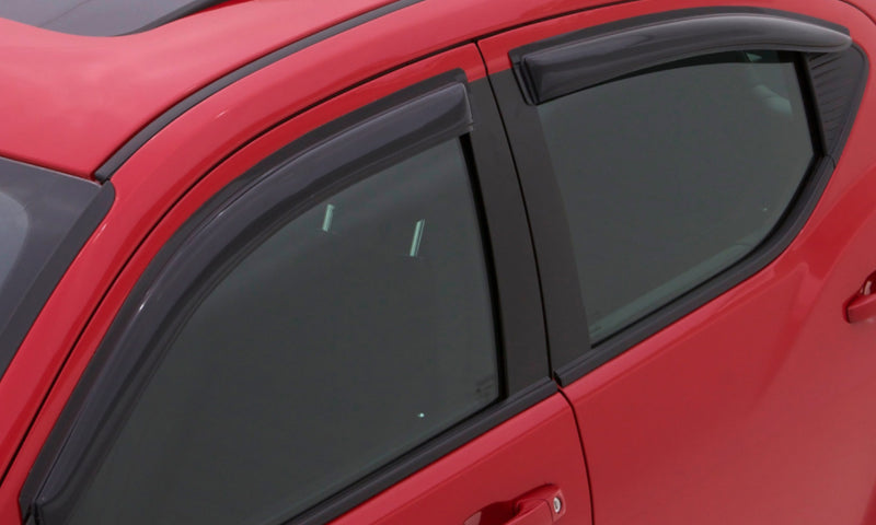 AVS 2022 Honda Civic Ventvisor Outside Mount Window Deflectors 4pc - Smoke - Burkken Auto Parts