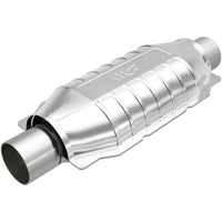 MagnaFlow Conv Universal 2.25in Inlet 2.25in Outlet 16in Length 6.375in Width - Burkken Auto Parts