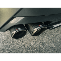 Akrapovic 2019 BMW Z4 M40i (G29) Slip-On Line (Titanium) w/Carbon Fiber Tips - Burkken Auto Parts
