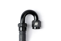 AMS Performance 5/16 Quick Connect to -6AN Inline Fuel Pulsation Damper w/ -6AN Fuel Line - Burkken Auto Parts