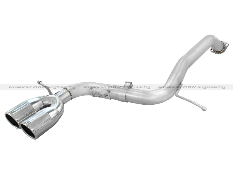 aFe Takeda Exhaust Axle-Back 08-14 Scion xB L4 2.4L 304SS Polished Dual Tips Exhaust - Burkken Auto Parts