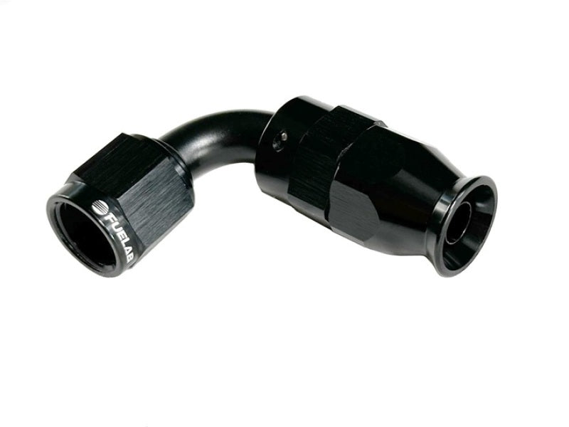 Fuelab PTFE Swivel Hose End Fitting - 90 Degree - 6AN - Burkken Auto Parts
