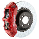 Brembo 12-20 BRZ (ZC6) Front, Slotted Type-3, 6 Piston, 355x32 2-Piece -Red - Burkken Auto Parts