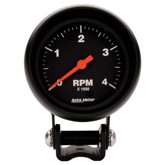 Autometer Z-Series 2-5/8in 4K RPM Pedestal Tachometer Gauge - Burkken Auto Parts