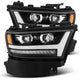AlphaRex 19-20 Ram 1500HD PRO-Series Proj Headlight Plnk Style Blk w/Activ Light/Seq Signal/Plnk DRL - Burkken Auto Parts