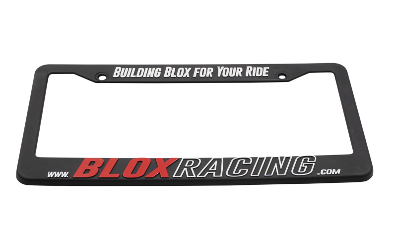 BLOX Racing License Plate Frame - New Logo - Burkken Auto Parts