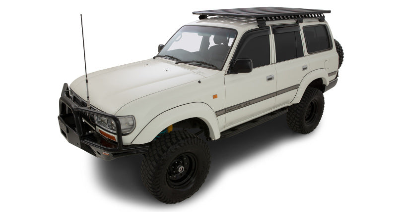 Rhino-Rack Toyota Landcruiser 80 Series Wagon Backbone Mounting System - Long Guttermount - Burkken Auto Parts