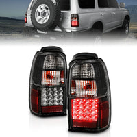 ANZO 2001-2002 Toyota 4 Runner LED Taillights Black - Burkken Auto Parts