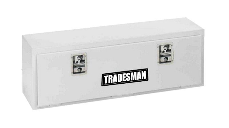 Tradesman Steel Top Mount Truck Tool Box (72in.) - White - Burkken Auto Parts