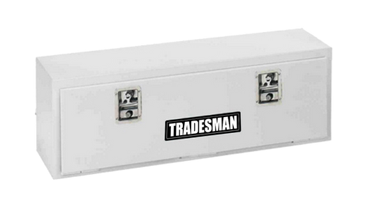 Tradesman Steel Top Mount Truck Tool Box (72in.) - White - Burkken Auto Parts