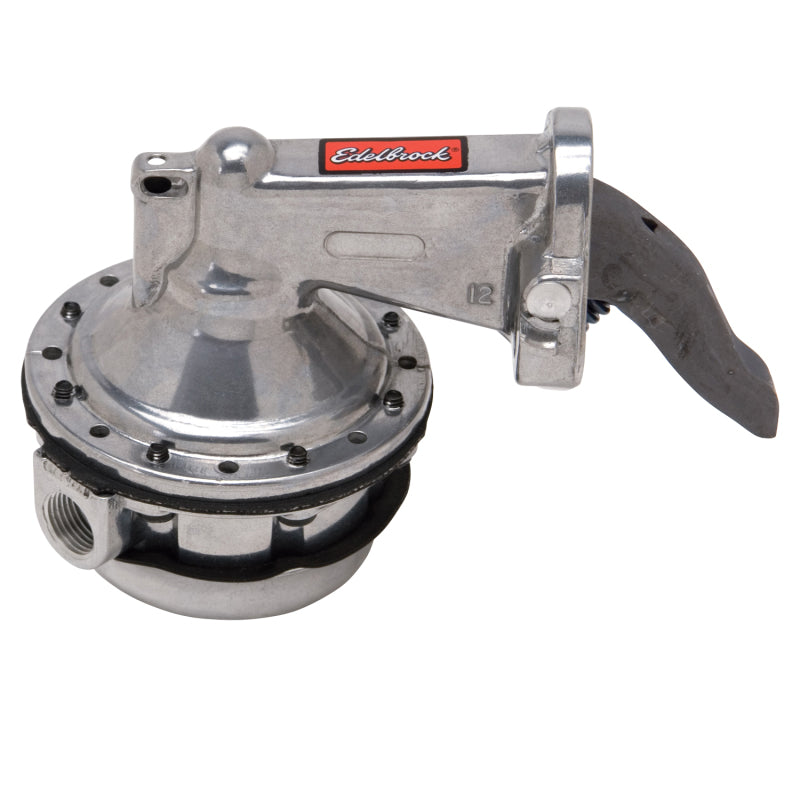 Edelbrock Fuel Pump Mechanical Perf RPM Street 110 GPH Gas Only BB Chrysler - Burkken Auto Parts