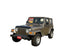 AVS 97-06 Jeep Wrangler Ventvisor Outside Mount Window Deflectors 2pc - Smoke - Burkken Auto Parts