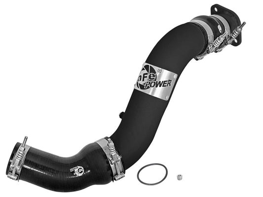 aFe Bladerunner 3in Intercooler Hot Side Tube for 16-17 Nissan Titan XD V8 5.0L (td) - Burkken Auto Parts