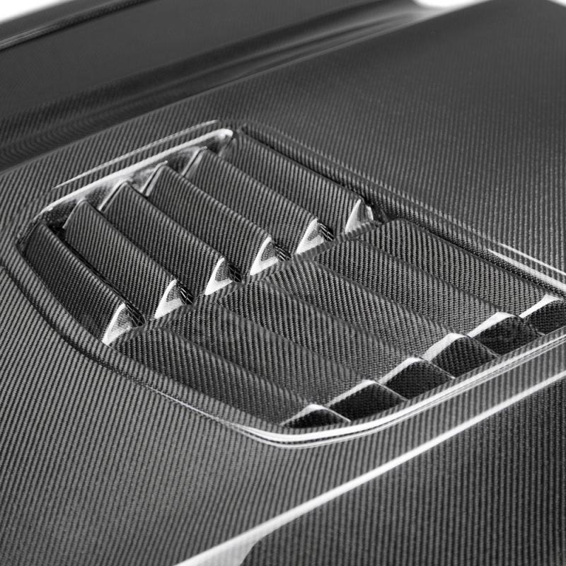 Anderson Composites 16-19 Chevrolet Camaro Double Sided Carbon Fiber Type-T2 Style Hood - Burkken Auto Parts