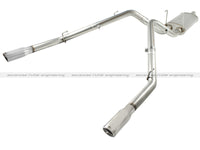 aFe MACHForce XP Exhausts Cat-Back SS-409 EXH CB Dodge Ram 1500 5.7L HEMI 09-13 Polished - Burkken Auto Parts