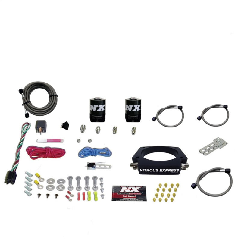 Nitrous Express GM LS 102mm Nitrous Plate Kit (50-400HP) w/o Bottle - Burkken Auto Parts