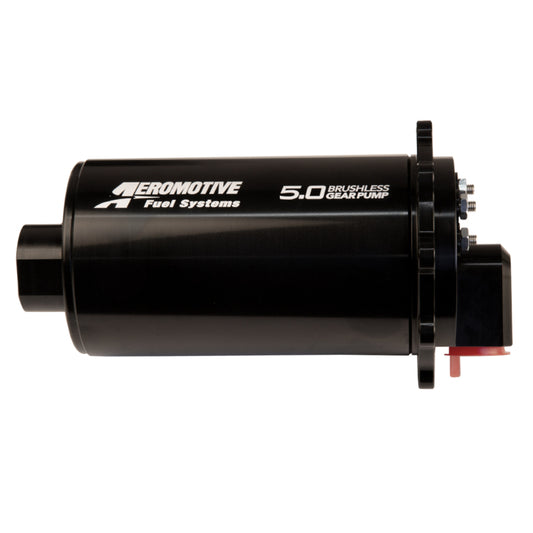 Aeromotive Fuel Pump Module TVS 90-Deg Outlet Brushless Spur 5.0 - Burkken Auto Parts