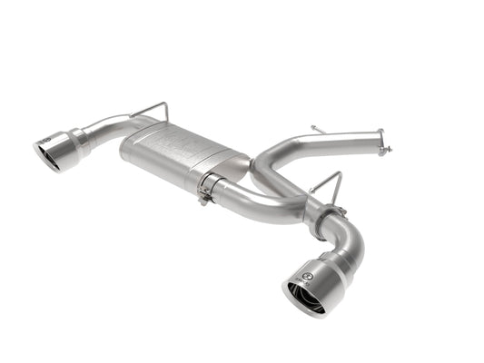 aFe Takeda Exhaust Axle-Back 19-20 Hyundai Veloster N 304SS Polished Dual Tips Exhaust - Burkken Auto Parts