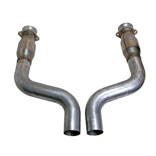 BBK 09-20 Dodge Challenger/Charger 5.7L Hemi 3in Mid Pipe w/ Converters - Burkken Auto Parts