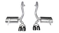 Corsa 1997-2004 Chevrolet Corvette C5 Z06 5.7L V8 Xtreme Axle-Back Exhaust w/ Black Tips - Burkken Auto Parts