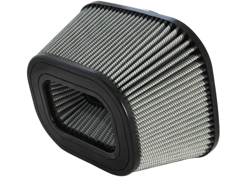aFe MagnumFLOW Pro DRY S Universal Air Filter 7.13in F x (8.70x 10.60)in B x (6.50x8.60)in T x 5in H - Burkken Auto Parts
