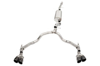 Corsa 2021-2025 Suburban / Yukon XL 6.2L 4WD Dual Rear 3in to 2.75in Sport Cat-Back DW 4in BLK Tips - Burkken Auto Parts