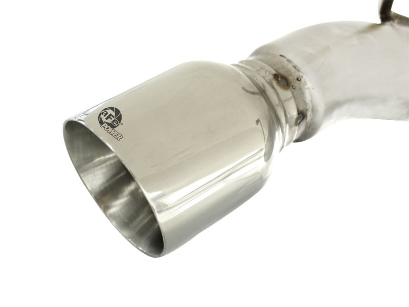 aFe MACHForce XP Exhaust 3in Stainless Stee CB/10-13 Chevy Camaro V8-6.2L (td) (pol tip) - Burkken Auto Parts