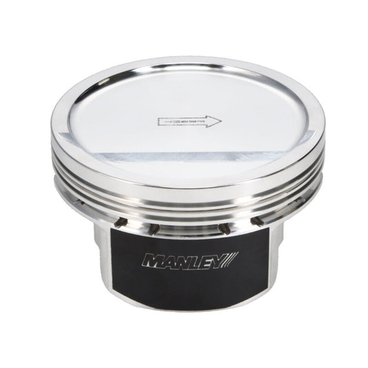Manley Chevrolet LS Piston Set - 4.125in Bore 1.115in CH, -18.00 CC