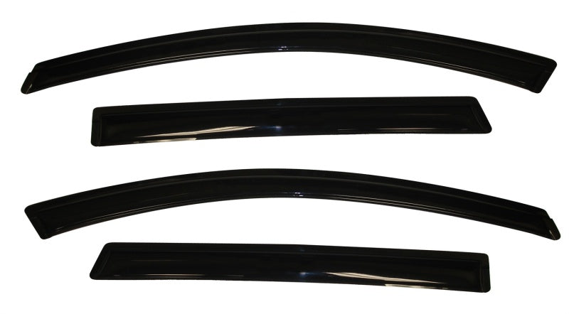 AVS 07-15 Mazda CX-9 Ventvisor Outside Mount Window Deflectors 4pc - Smoke - Burkken Auto Parts