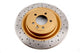 DBA 05-10 Ford Mustang Base Model Front 4000 Series Drilled & Slotted Rotor