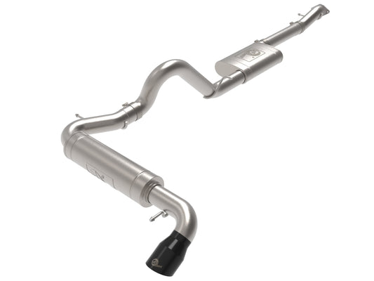 aFe Apollo GT 3in 409 SS Cat-Back Exhaust 2021 Ford Bronco L4-2.3L (t)/V6-2.7L (tt) w/ Black Tip - Burkken Auto Parts