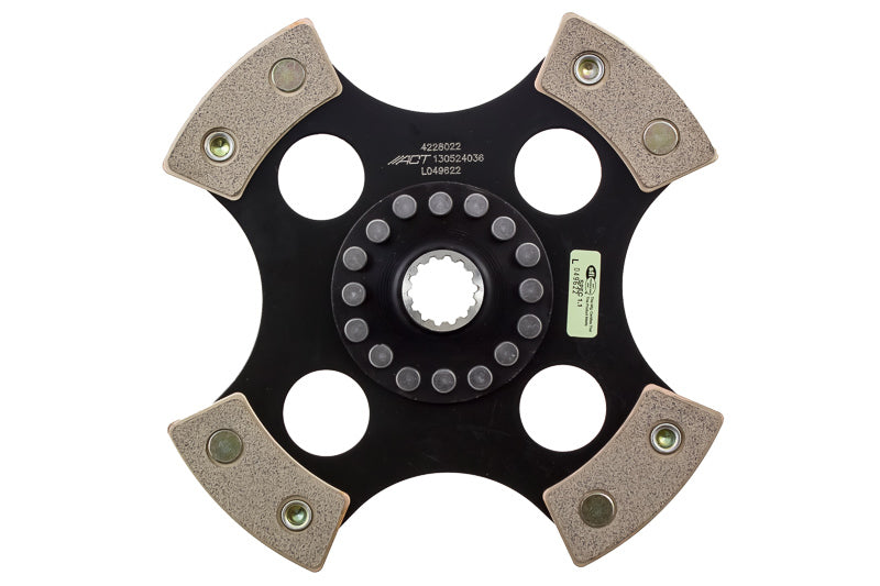 ACT 2005 Chevrolet Cobalt 4 Pad Rigid Race Disc - Burkken Auto Parts