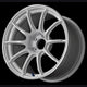 Advan RSIII 18x8.5 +47 5x100 White Metallic & Ring Wheel - Burkken Auto Parts