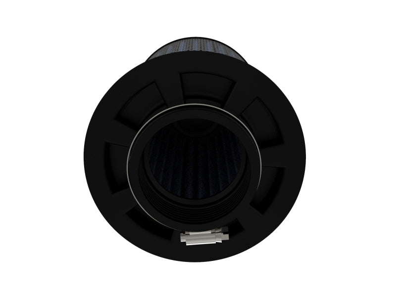 aFe MagnumFLOW Air Filter - Pro 5R 2.5 Inlet x 4.5in B x 4.5in T x 7in H (Inv) - Burkken Auto Parts
