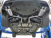 aFe Takeda 16-17 Lexus RC 200T 2.0L (t) 2in. SS Axle-Back Exhaust System w/Polished Blue Tips - Burkken Auto Parts