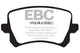 EBC 15+ Audi Q3 2.0 Turbo Greenstuff Rear Brake Pads - Burkken Auto Parts