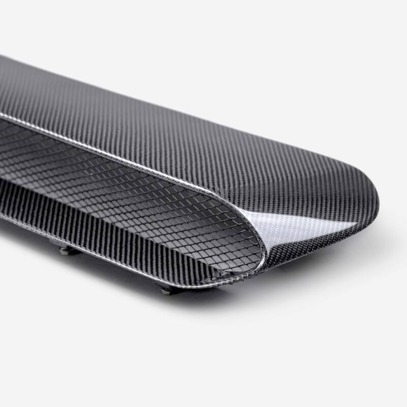 Seibon 2022 Subaru WRX H-Style Carbon Fiber Hood Scoop - (1in. Taller Than OEM) - Burkken Auto Parts
