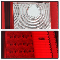xTune Chevy Silverado 1500/2500/3500 03-06 LED Tail Lights Red Clear ALT-ON-CS03-LED-RC - Burkken Auto Parts