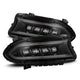AlphaRex 15-23 Dodge Charger NOVA LED Proj Headlights Alpha-Blk w/Actv Light & Seq.Sig / SB DRL - Burkken Auto Parts