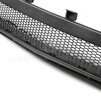 Anderson Composites 15-18 Dodge Challenger Type-AS Front Upper Grille - Burkken Auto Parts