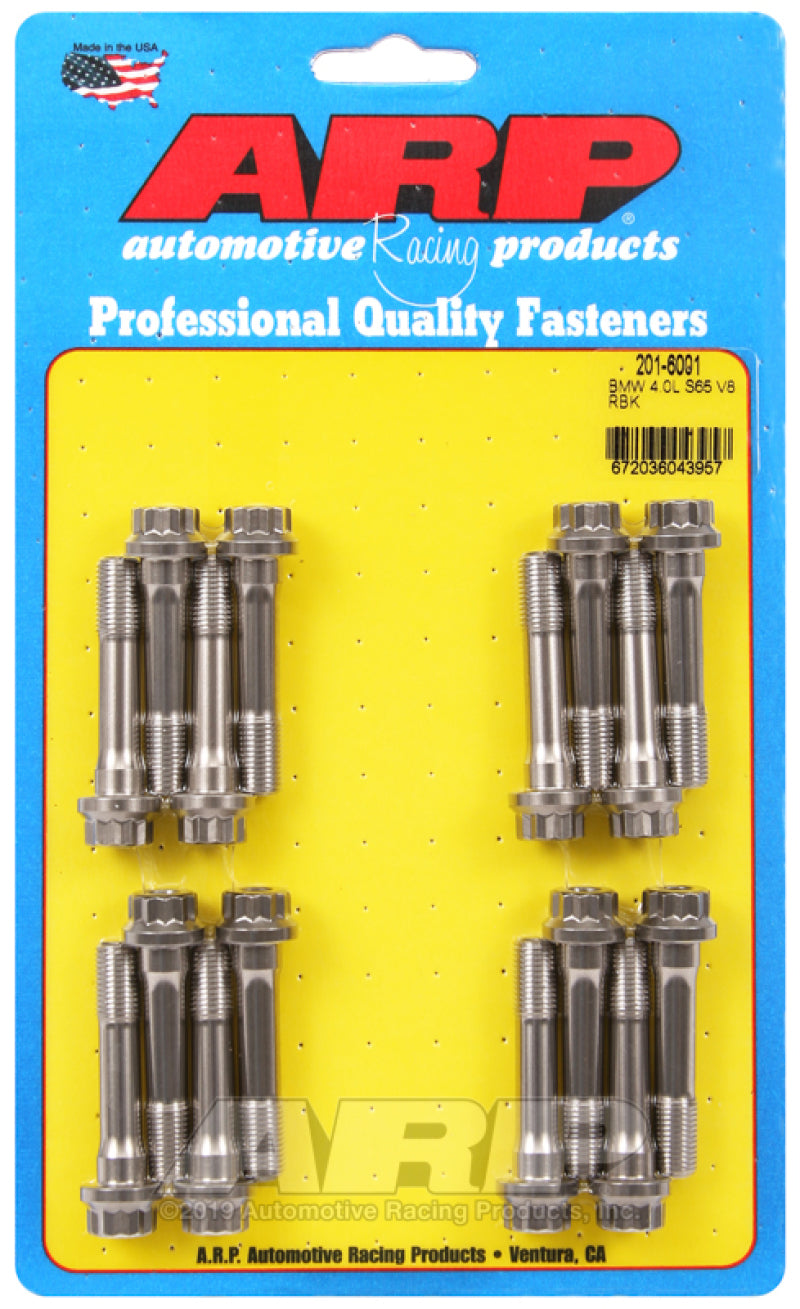 ARP BMW 4.0L S65 V8 Custom Age 625 Plus Rod Bolt Kit - Burkken Auto Parts