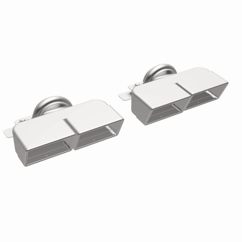 MagnaFlow Tip 1-Set Quad Square - Burkken Auto Parts