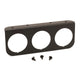 Autometer 2-1/16in Black 3-Hole Gauge Panel - Burkken Auto Parts