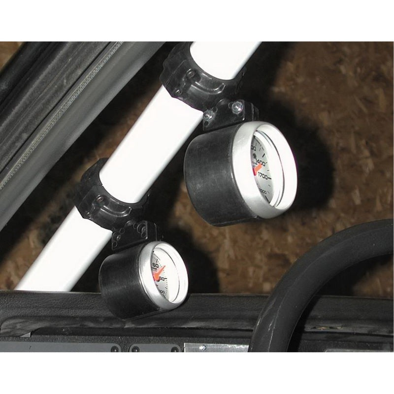 Autometer 2 5/8 inch Black Roll Pod for 1 5/8 inch Roll Cage - Burkken Auto Parts