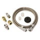 AutoMeter Line Braided Stainless Steel No.3 Dia. 3ft. Length -3AN And 1/8in. NPT Female Fittings - Burkken Auto Parts