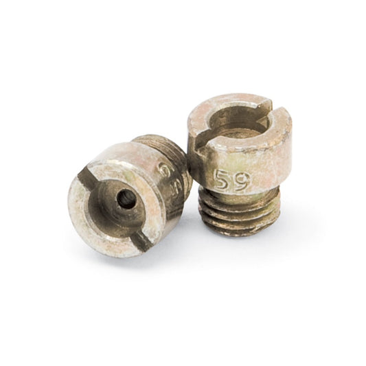 Edelbrock Standard Main Jets 1/4-32 Thread Jet 59 Size-0 058In Quantity-2 - Burkken Auto Parts