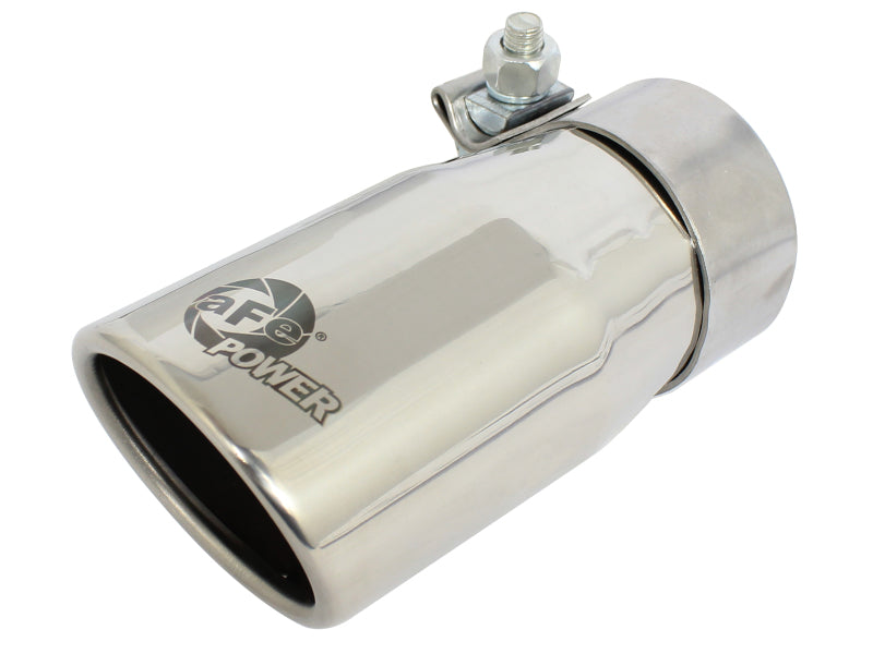 aFe Mach Force XP Exhaust Tips 2-1/2 IN Inlet x 3-1/4 IN Outlet x 6 IN L - Burkken Auto Parts