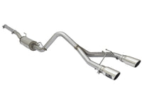 aFe Rebel Series CB 2.5in Dual Center Exit SS Exhaust w/ Polish Tip 07-15 Jeep Wrangler 3.6L/3.8L V6 - Burkken Auto Parts