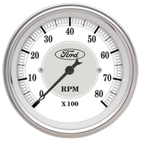 Autometer 3 1/8in In-Dash 8000 RPM Incandescent Flood Lit Tachometer - Burkken Auto Parts