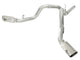 aFe MACHForce XP Exhaust Aluminized Dual Split DPF Back 11-15 GM Diesel Truck V8-6.6L (td) (pol tip) - Burkken Auto Parts